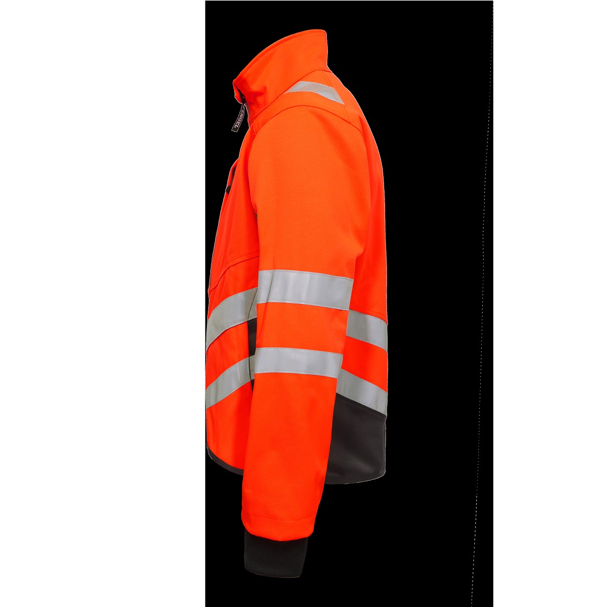 ENGEL Safety Arbeitsjacke mit 2-Wege-Stretch in Orange/Anthrazit Grau, Größe XS