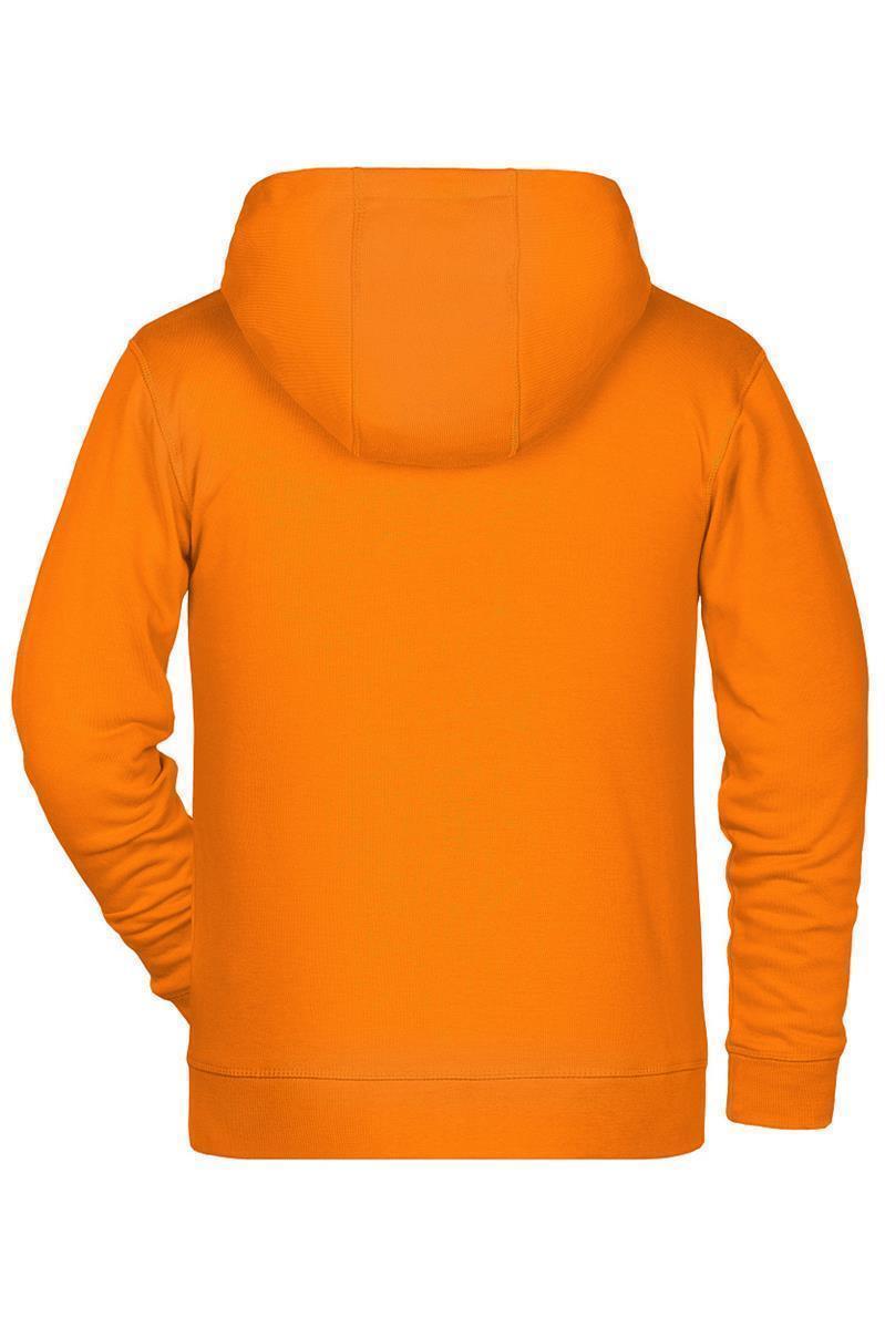 Children's Zip Hoody OCS Blended & RCS "8026K" in Orange, Größe 2XL - Daiber