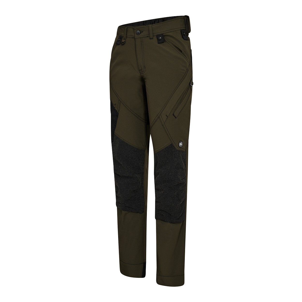 ENGEL X-treme Handwerkerhose mit 4-Wege-Stretch in Forest Green, Größe 26