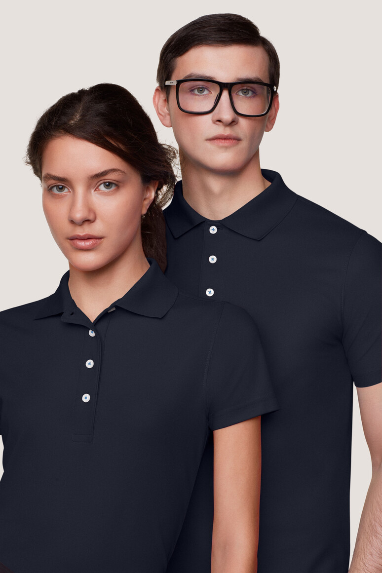 HAKRO 806 Poloshirt COOLMAX® in tinte, Größe 2XL