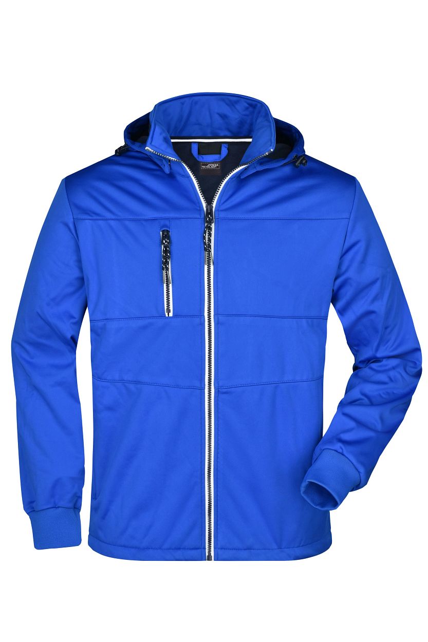 Men's Maritime Jacket "JN1078" in Nautic-Blue/Navy/White, Größe 3XL - Daiber