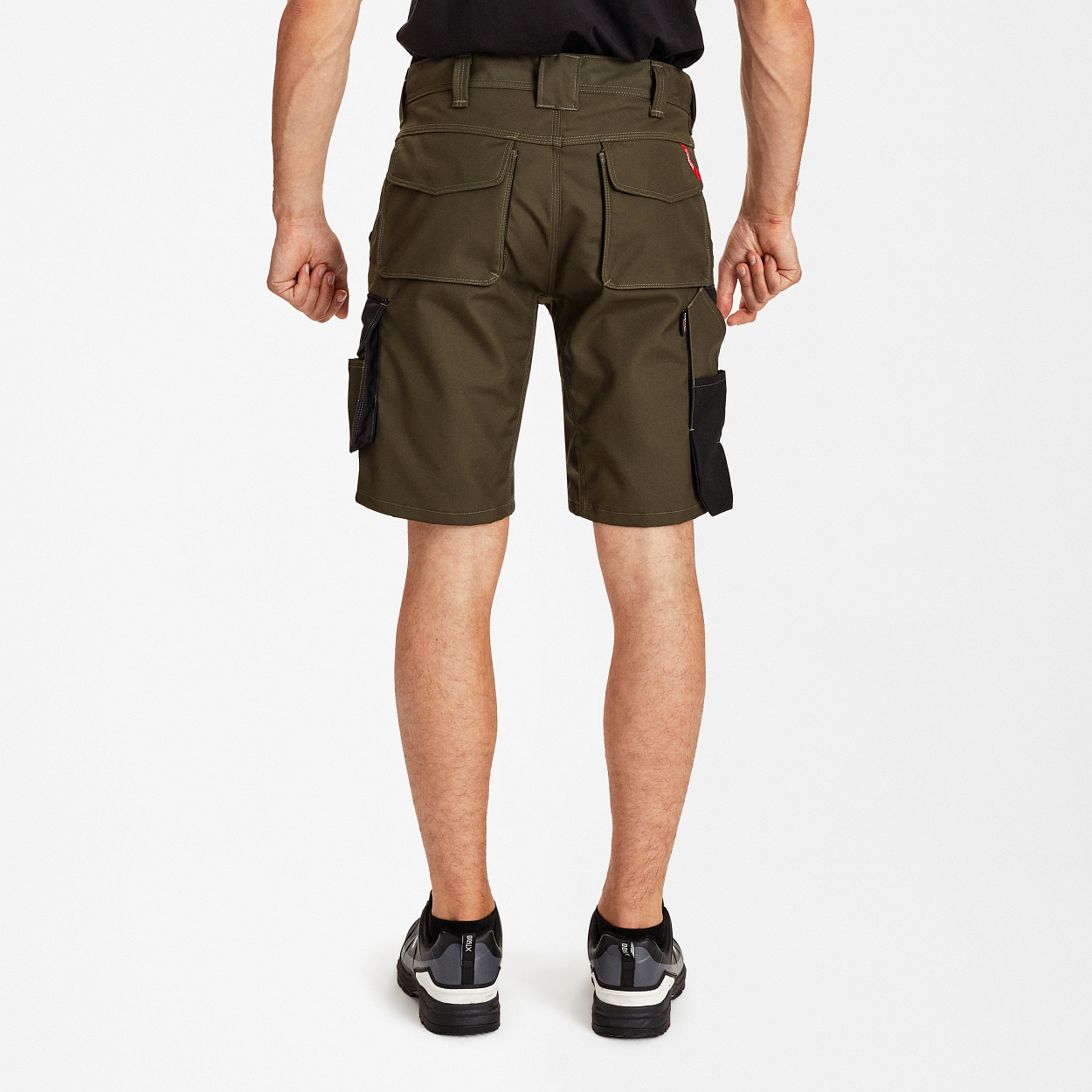 ENGEL Galaxy Arbeitsshorts in Forest Green/Schwarz, Größe 54