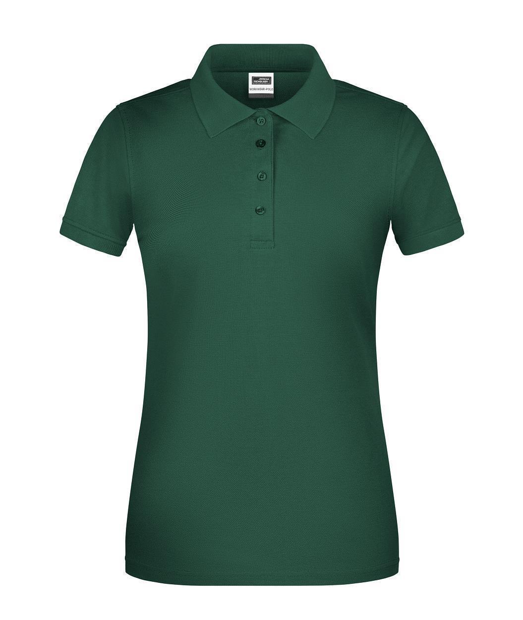 Ladies' ORGANIC Workwear Polo OCS Blended "JN873" in Dark-Green, Größe 4XL - Daiber