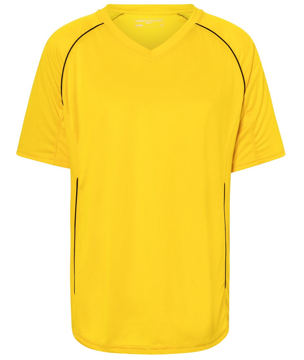 Team Shirt "JN386" in Yellow/Black, Größe 2XL - Daiber
