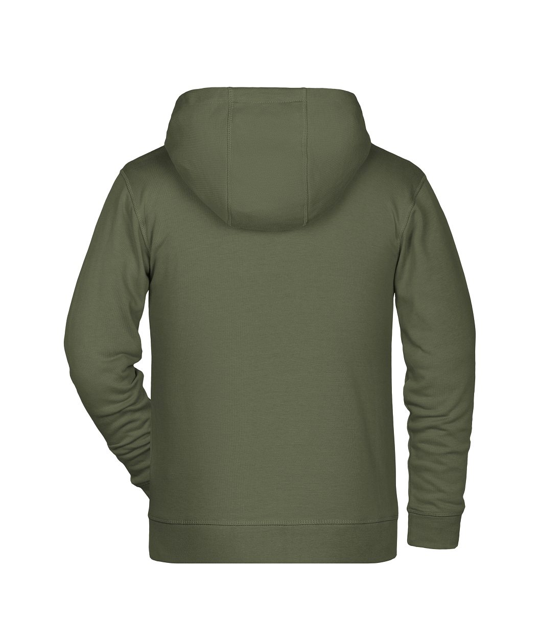 Children's Zip Hoody OCS Blended & RCS "8026K" in Olive, Größe 2XL - Daiber