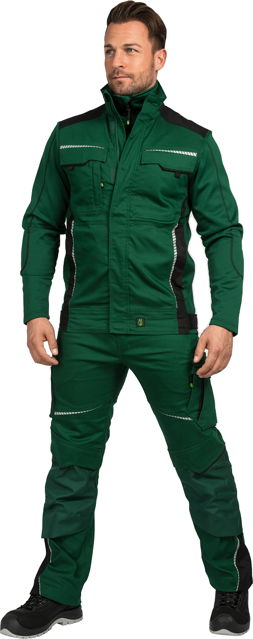 Funktionsshirt "Ulli" Flex Line Gr?n/Schwarz FLEXF, Gr. 3XL von Leibwächter Weste Flex Line Grün/Schwarz FLEXV, Gr. 2XL von Leibwächter