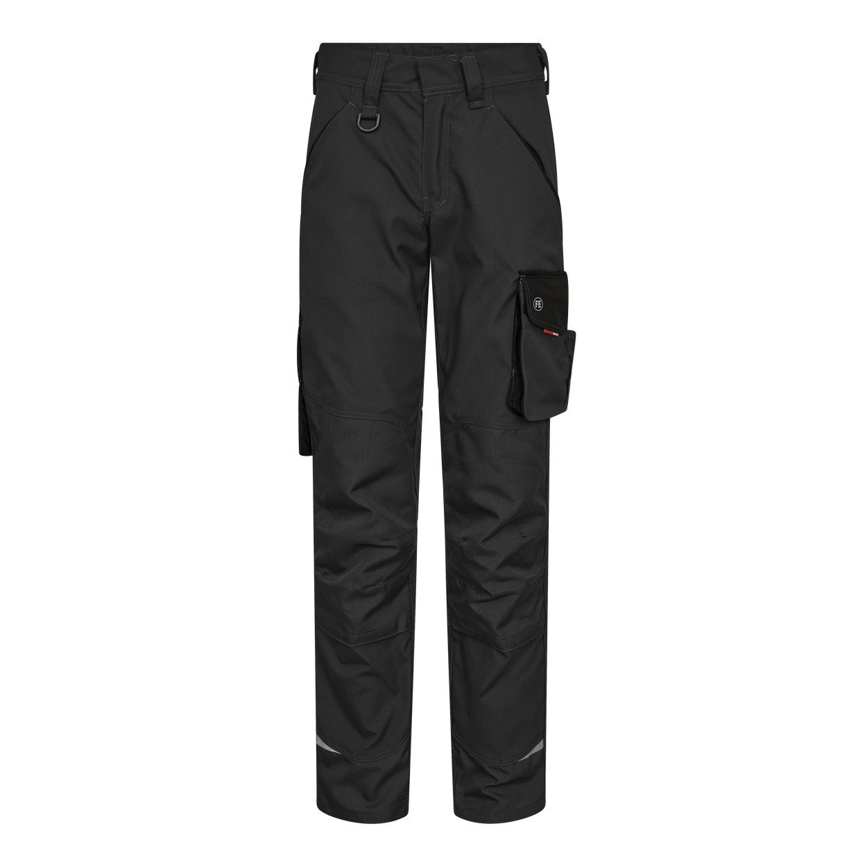 ENGEL Galaxy Damen Arbeitshose in Anthrazitgrau/Schwarz, Größe 48