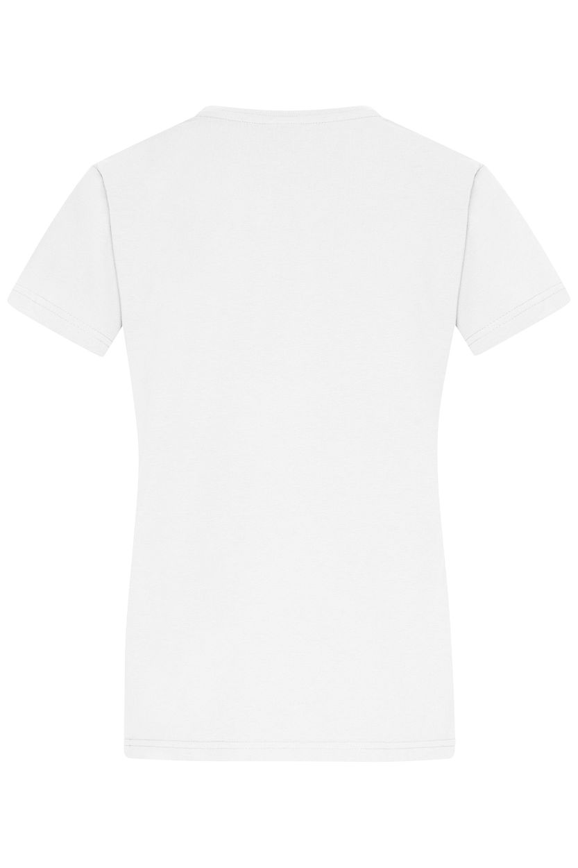 Ladies' Slim Fit-T "JN971" in White, Größe 2XL - Daiber