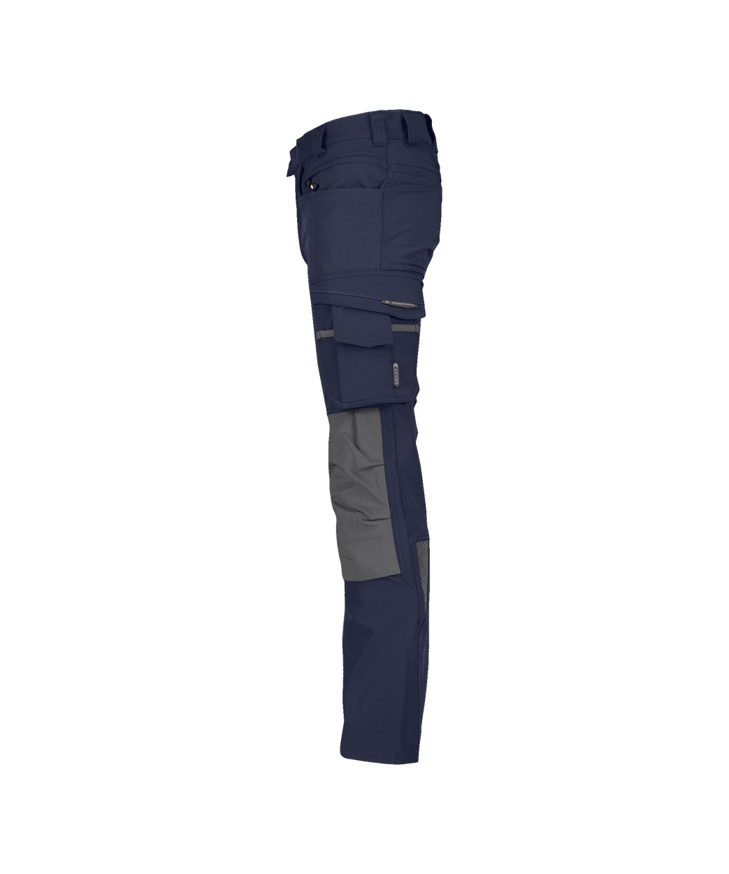 Stretch-Arbeitshose mit Kniepolstertaschen "DASSY® Impax" in NACHTBLAU/ANTHRAZITGRAU, Größe 58 - langer Schritt PACOSPA30