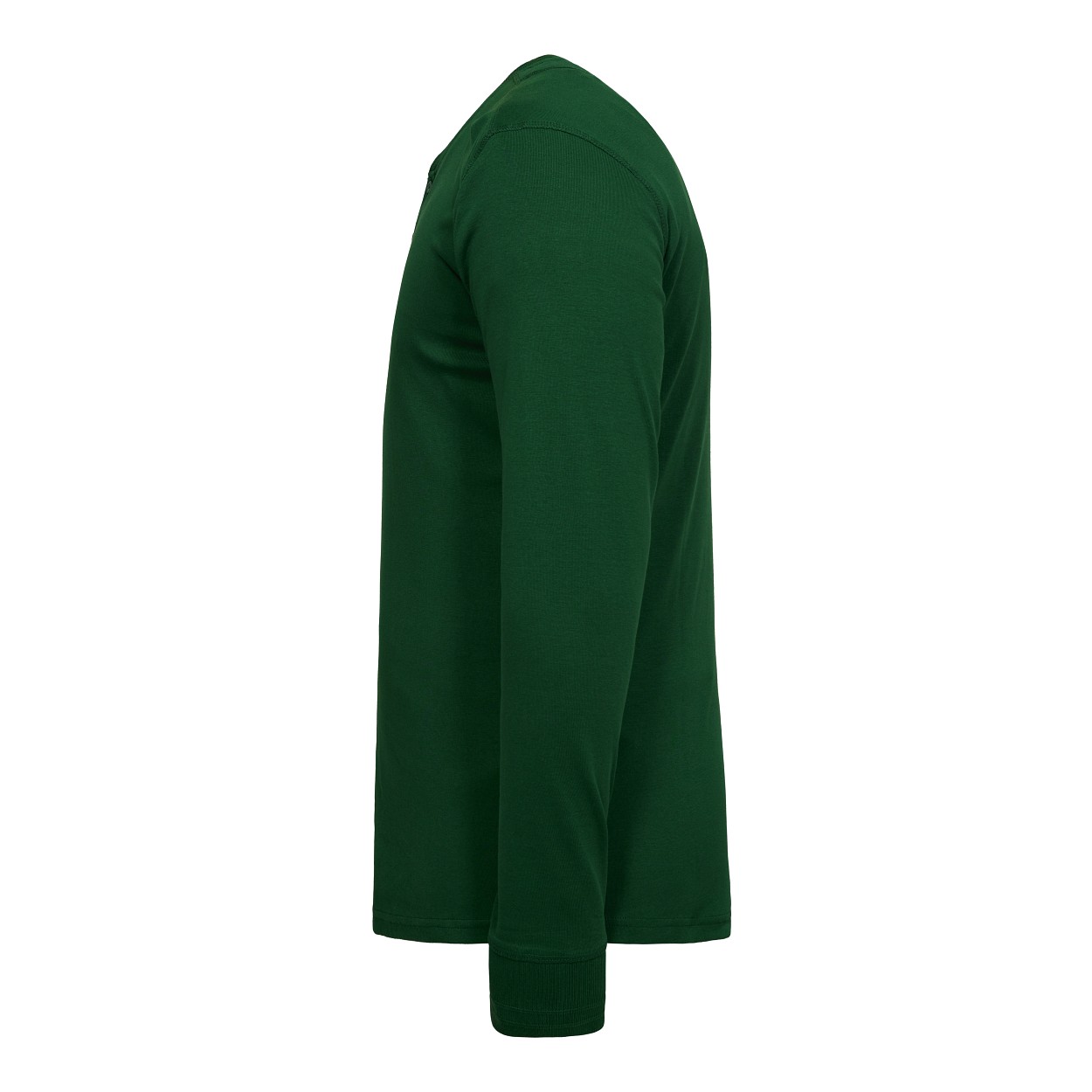 ENGEL Extend Grandad langarm-Shirt in Grün, Größe XS