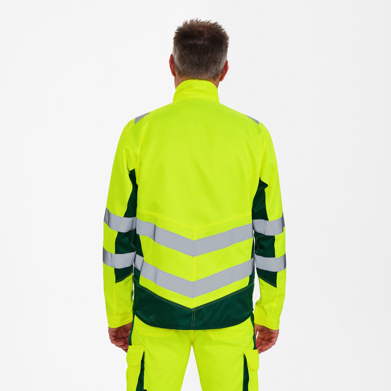 ENGEL Safety Light Arbeitsjacke in Gelb/Grün, Größe XS