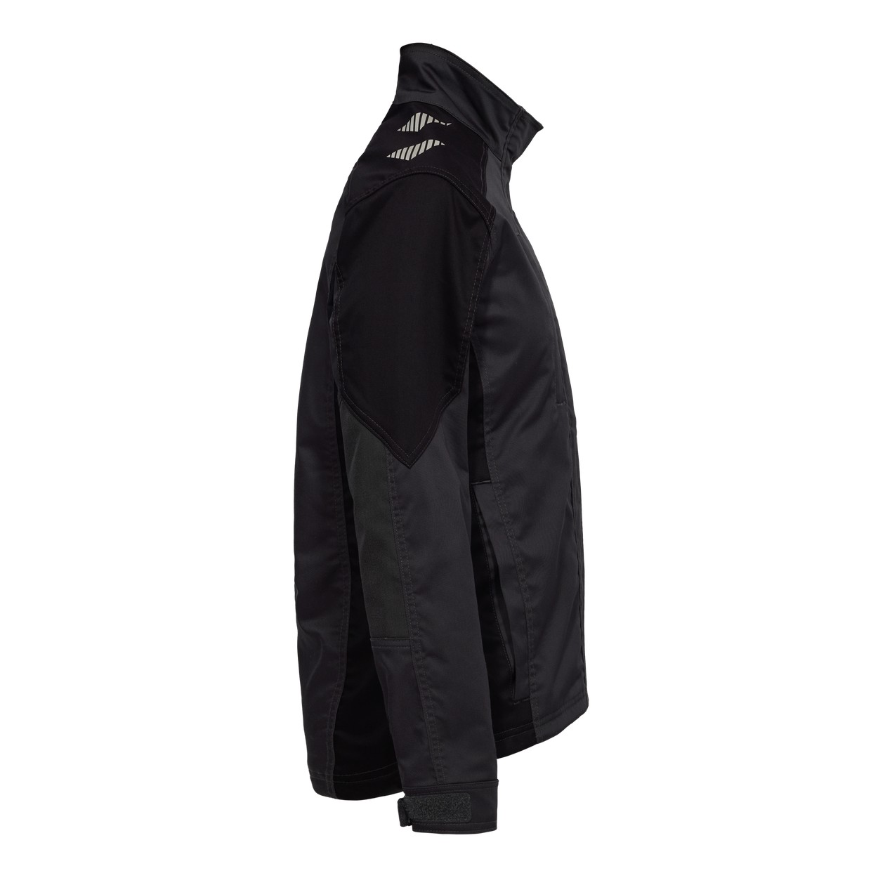 ENGEL Galaxy Damen Arbeitsjacke mit 2-Wege-Stretch in Anthrazitgrau/Schwarz, Größe XS