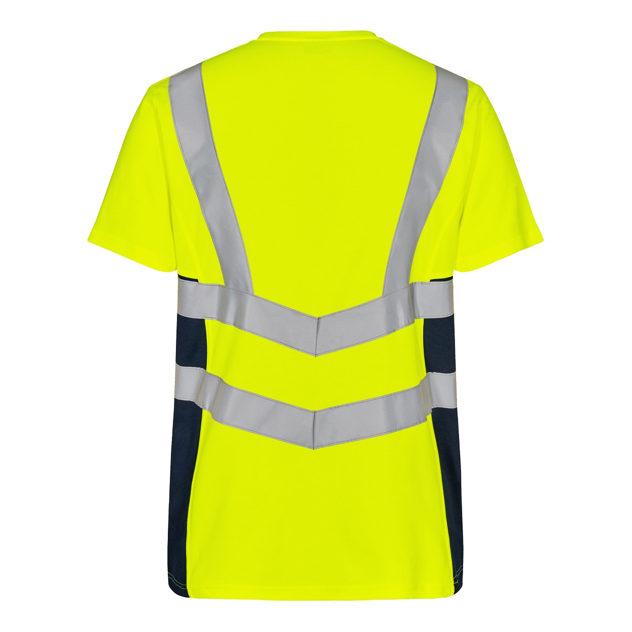 ENGEL Safety T-Shirt in Gelb/Blue Ink, Größe XS