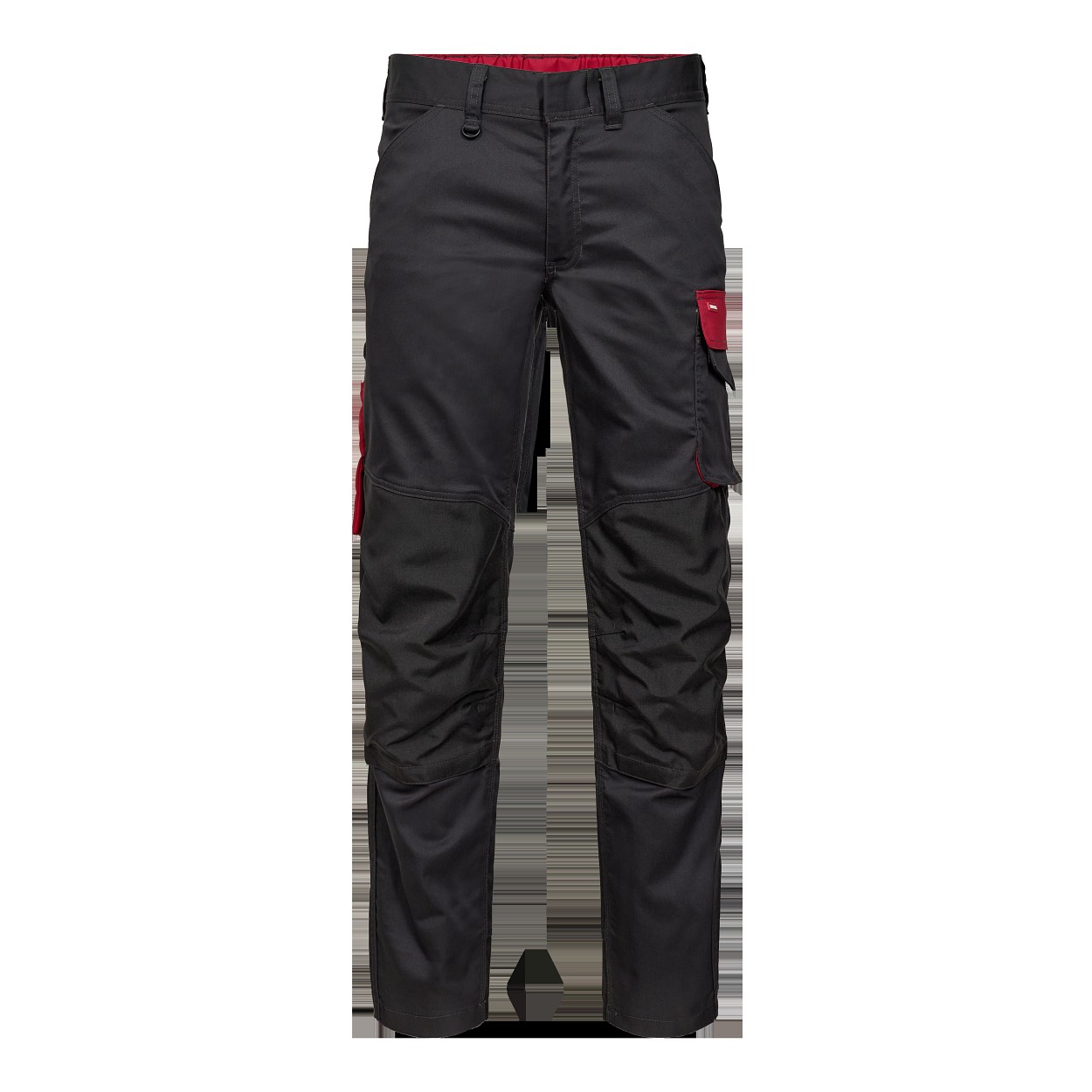 ENGEL Galaxy Arbeitshose mit 2-Wege-Stretch in Anthrazit Grau/Tomato Red, Größe 106