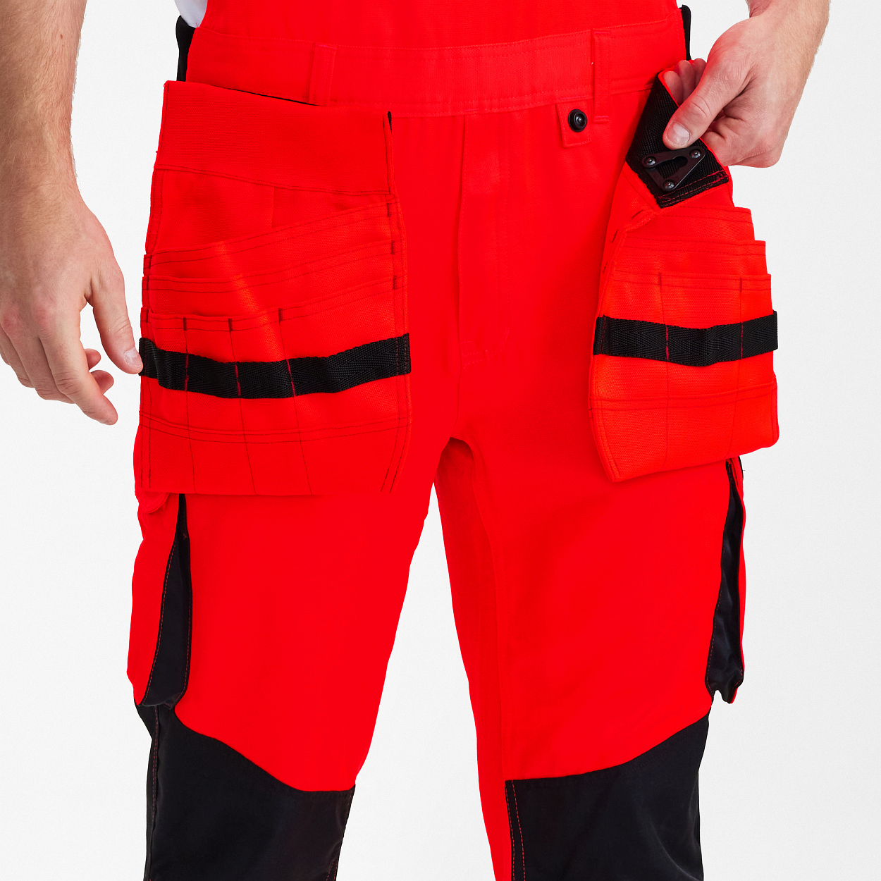 ENGEL Holstertaschen in Rot, Größe Uni