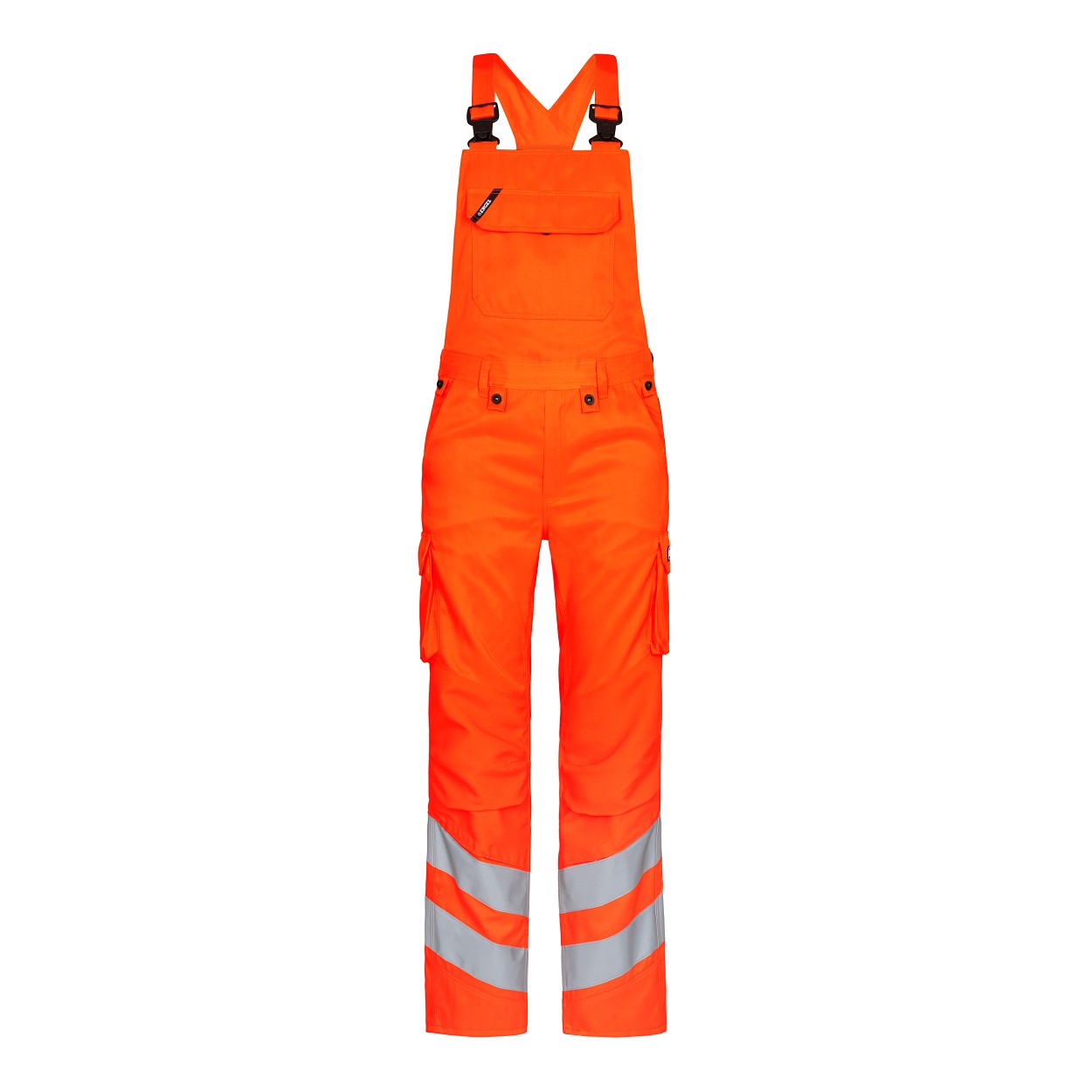 ENGEL Safety Light Latzhose in Hi-vis Orange, Größe 106