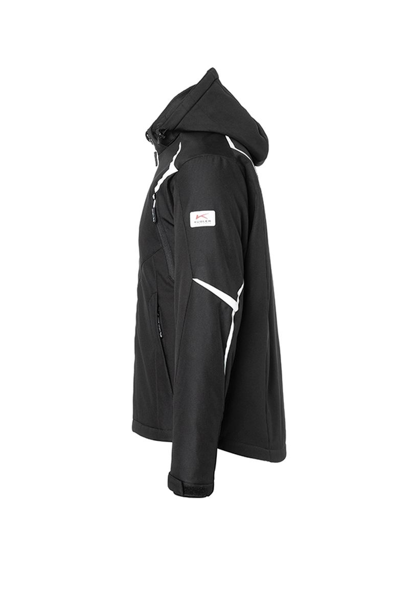 KÜBLER BODYFORCE Winter Softshell Jacke KÜBLER BODYFORCE Winter Softshell Jacke in Schwarz / Anthrazit, Größe 4XL