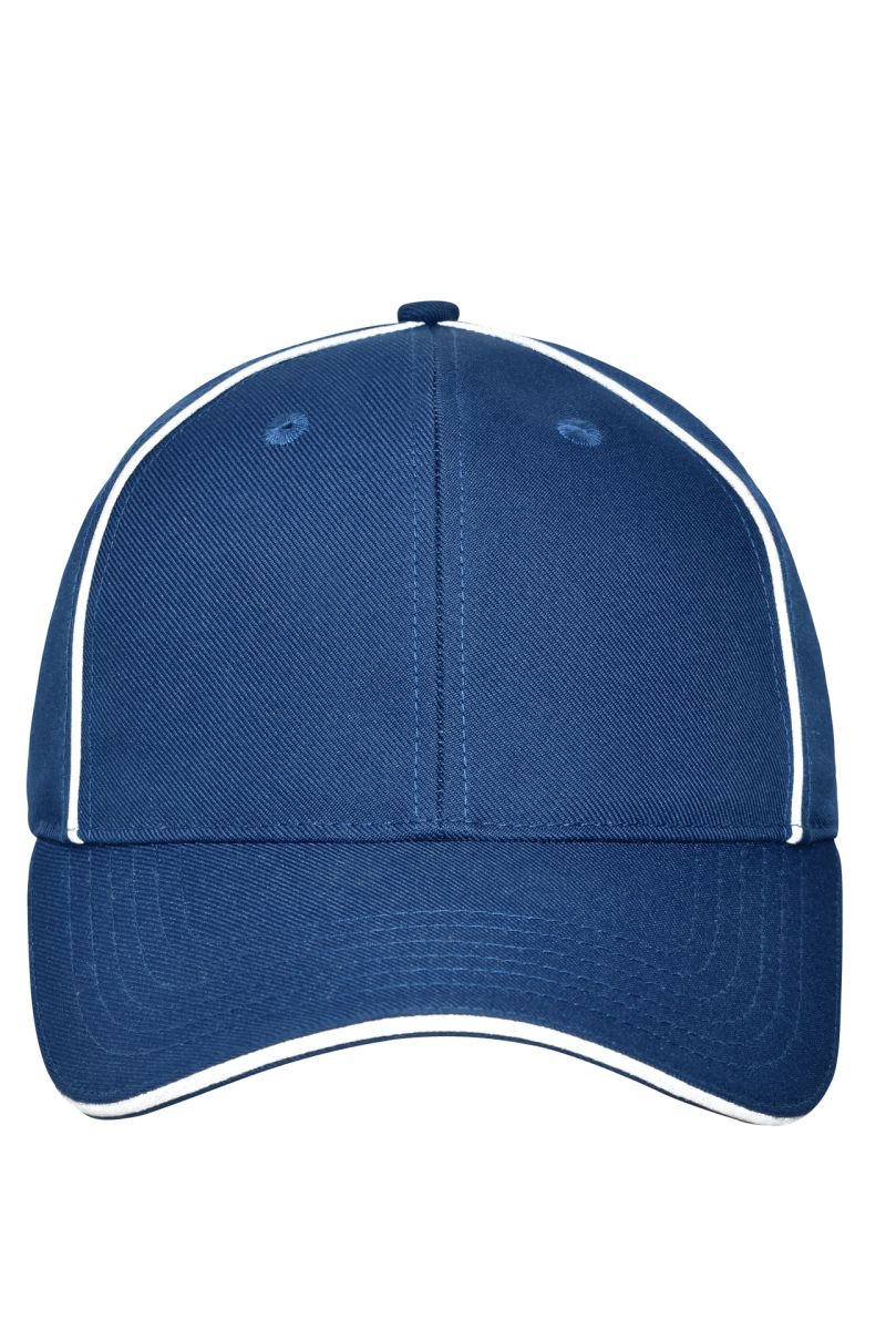 6 Panel Workwear Cap - SOLID - in Dark-Royal, Größe one size von myrtle beach