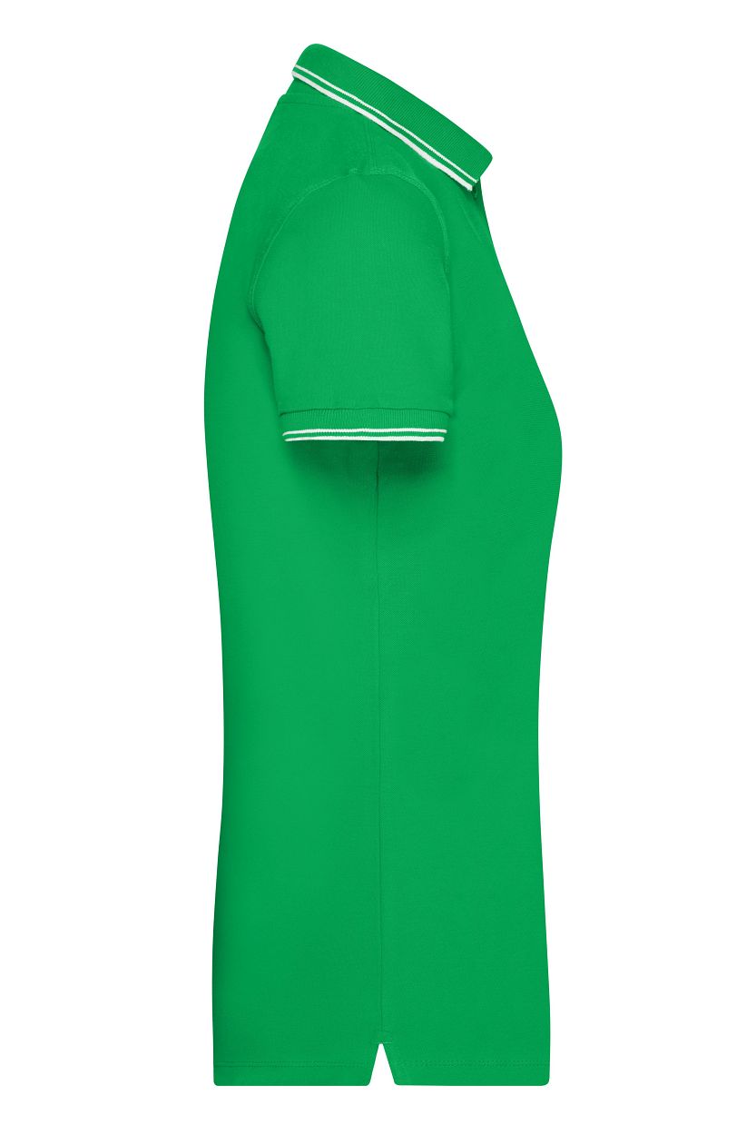 Ladies' Polo "JN985" in Fern-Green/White, Größe 2XL - Daiber