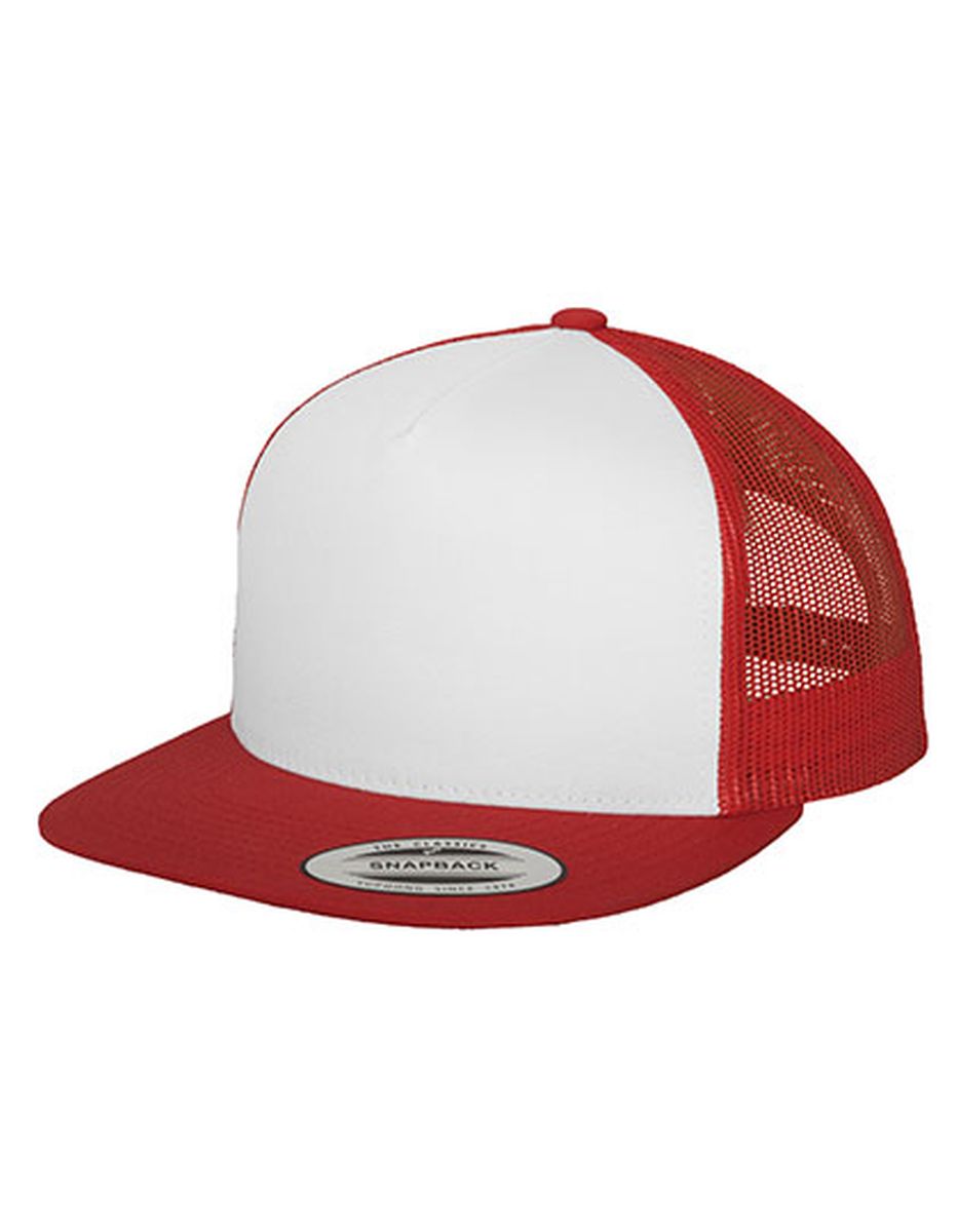 FLEXFIT Classic Trucker in Red, Größe One Size