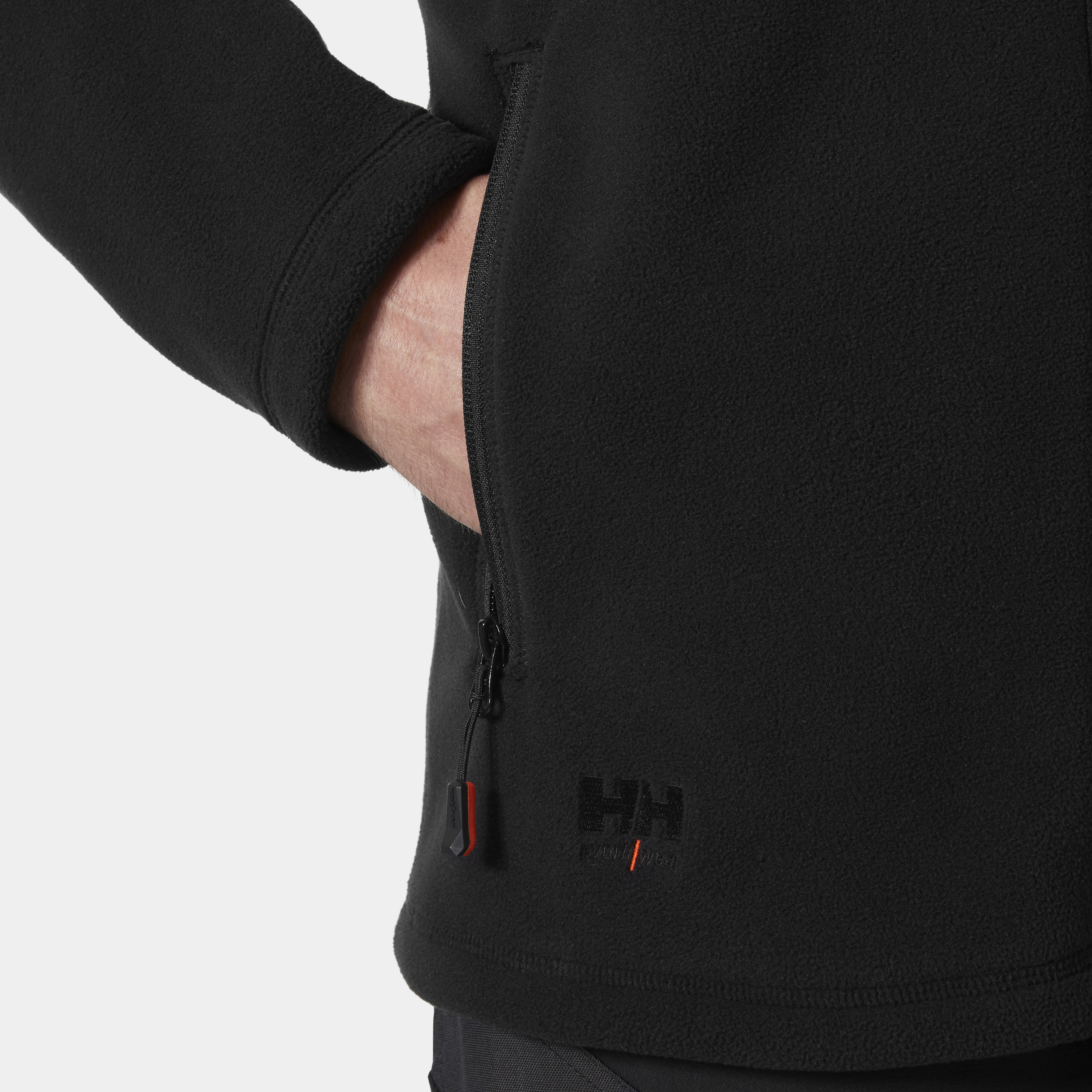 "OXFORD" Fleecejacke in Black, Größe 4XL von Helly Hansen Workwear