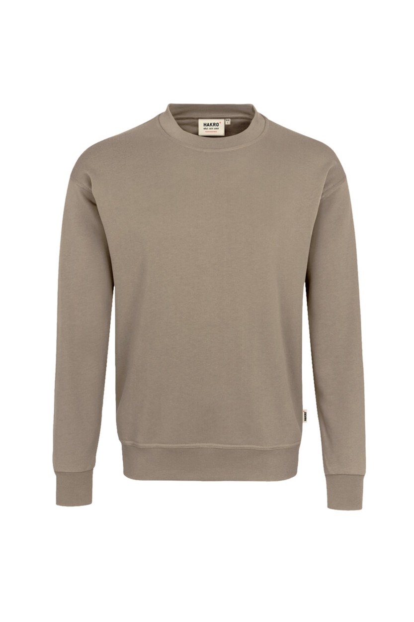 HAKRO 475 Sweatshirt MIKRALINAR® in khaki, Größe 6XL