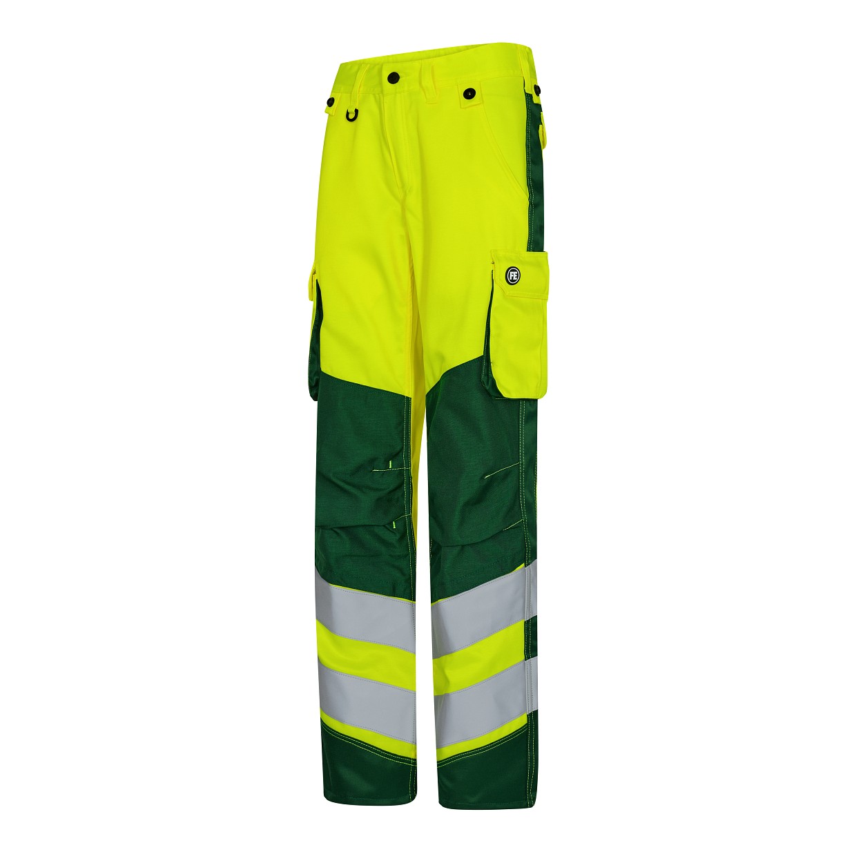 ENGEL Safety Light Damenhose in Gelb/Grün, Größe 48