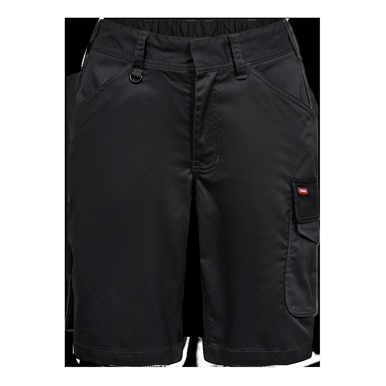 ENGEL Galaxy Damen Arbeitsshorts mit 2-Wege-Stretch in Anthrazitgrau/Schwarz, Größe 48