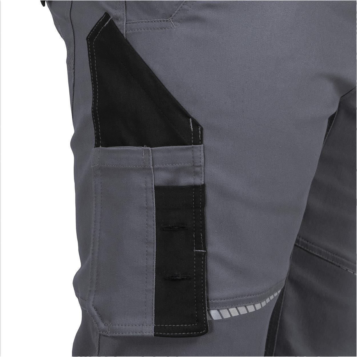 Bundhose Flex Line in Grau-Schwarz, Gr. 98 von Leibwächter