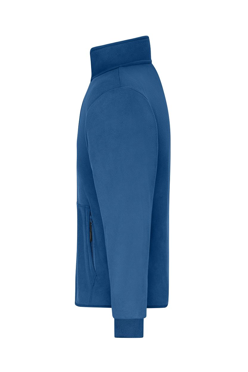 Men's Bonded Fleece Jacket "JN1322" in Royal/Navy, Größe 3XL - Daiber