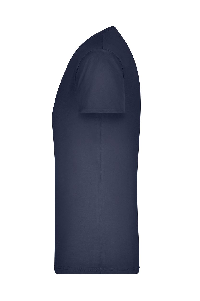 Men's Slim Fit V-T "JN912" in Navy, Größe 2XL - Daiber