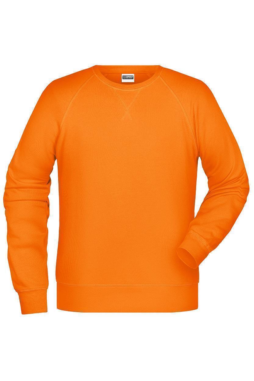 Men's Sweat OCS Blended & RCS "8022" in Orange, Größe 5XL - Daiber