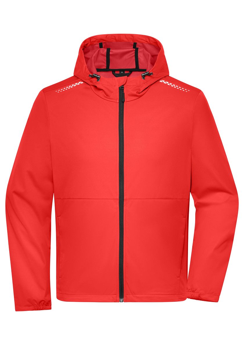 Men's Sports Softshell Jacket GRS "JN1394" in Spicy-Orange, Größe 3XL - Daiber