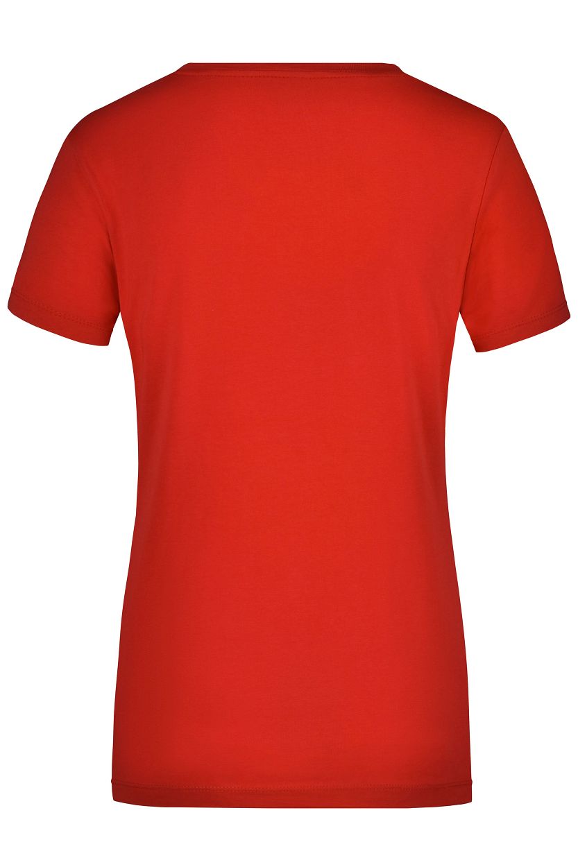 Ladies' Stretch V-T "JN928" in Red, Größe 2XL - Daiber