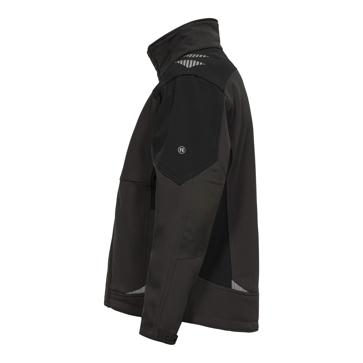 ENGEL Galaxy Softshelljacke in Anthrazitgrau/Schwarz, Größe XS