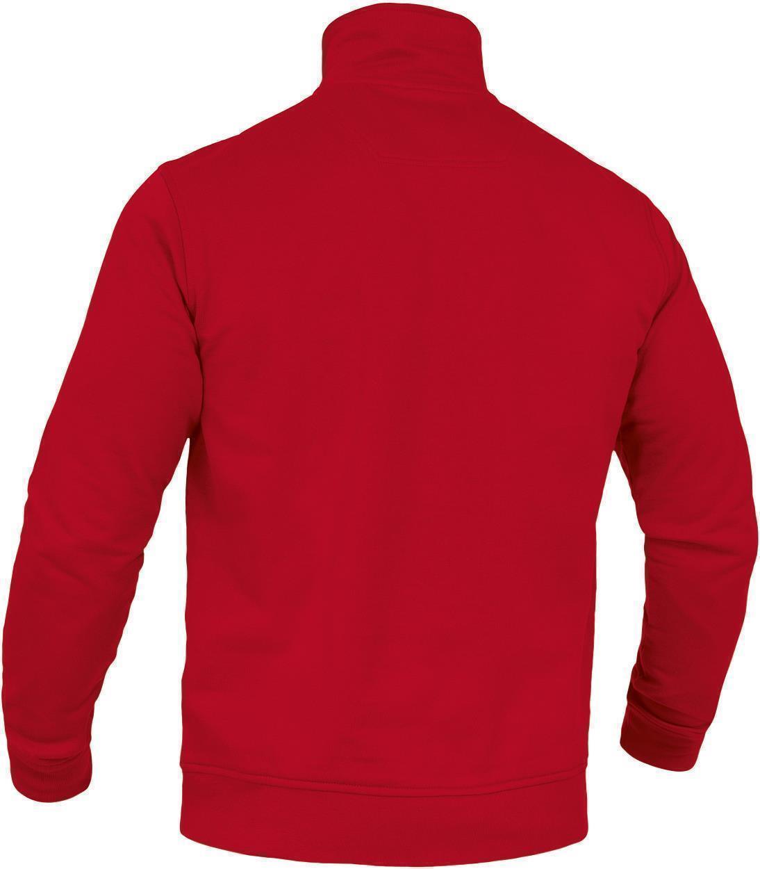 Zip-Sweater Paul FLEXR02 Flex Line in Rot, Gr. 2XL von Leibwächter