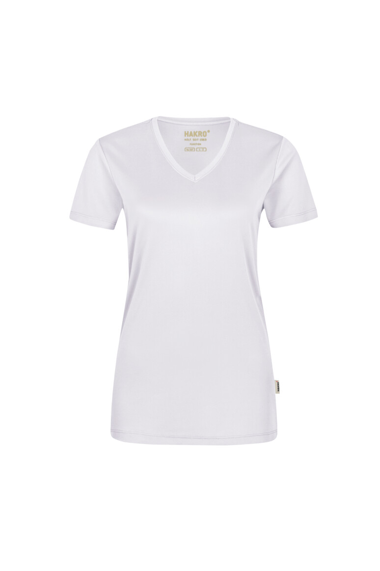 HAKRO 187 Damen V-Shirt COOLMAX®