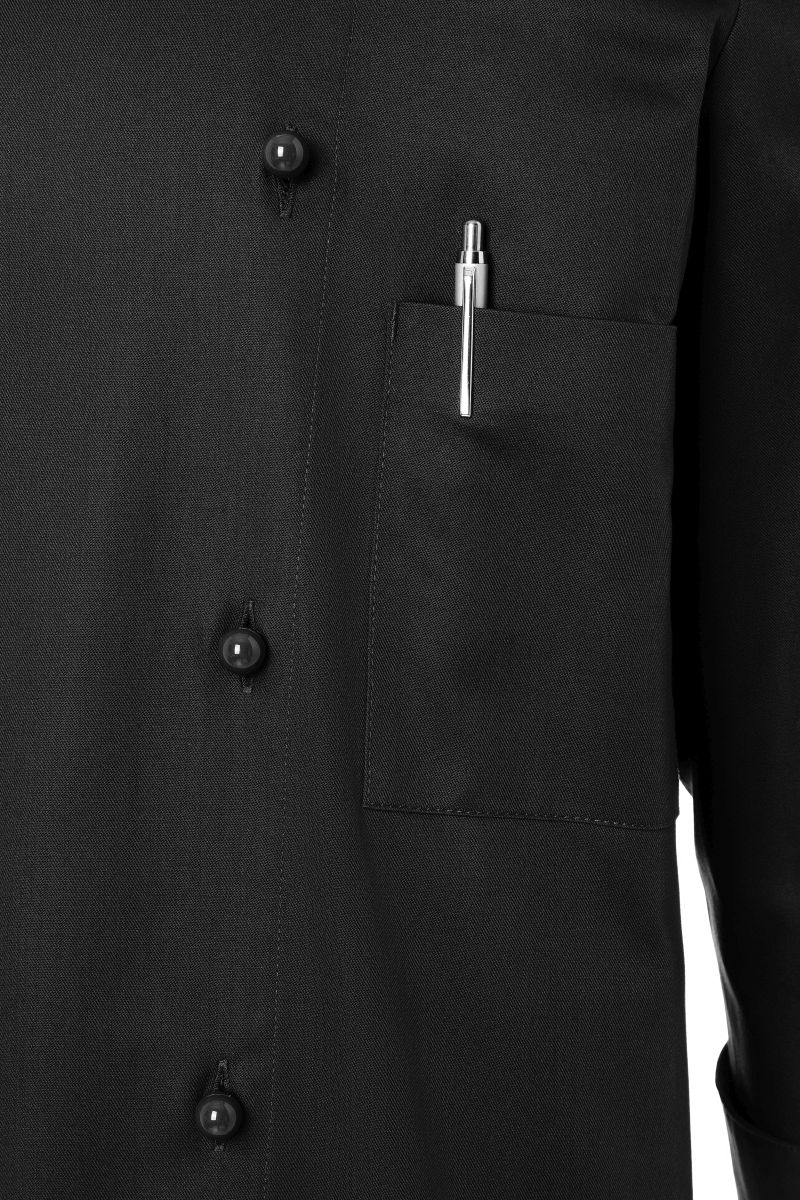 Kochjacke Thomas Größe 66 in Schwarz von Karlowsky
