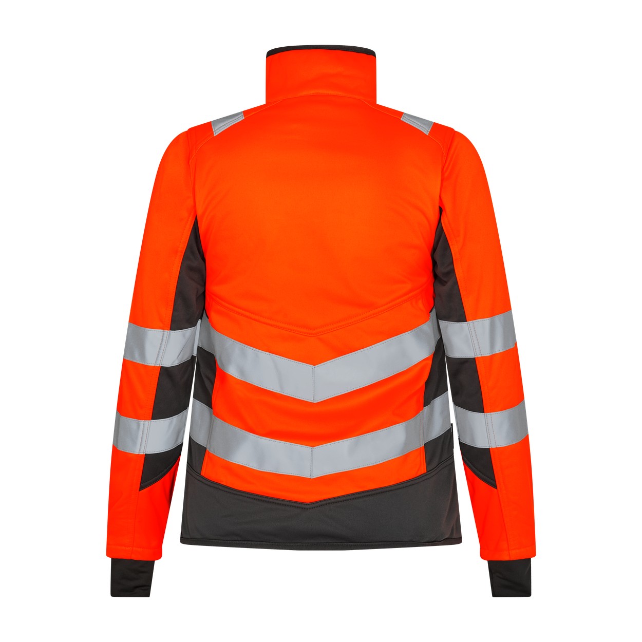 ENGEL Safety Damen Softshelljacke in Orange/Anthrazit Grau, Größe XS