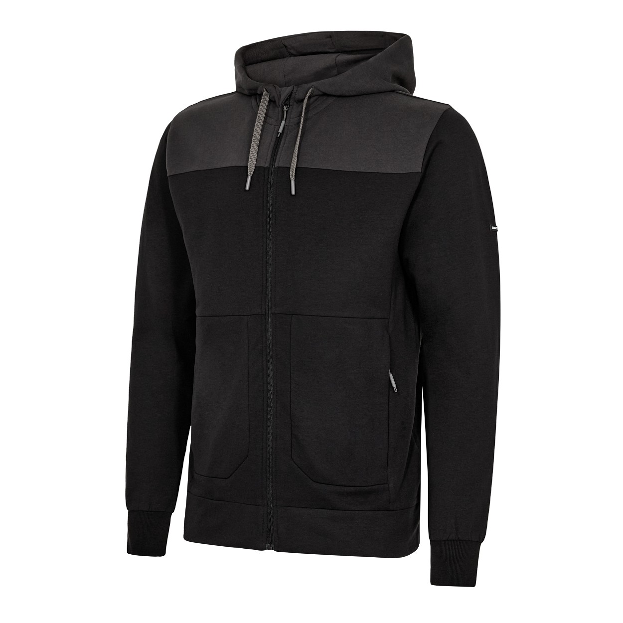 Entire sweatcardigan mit kapuze