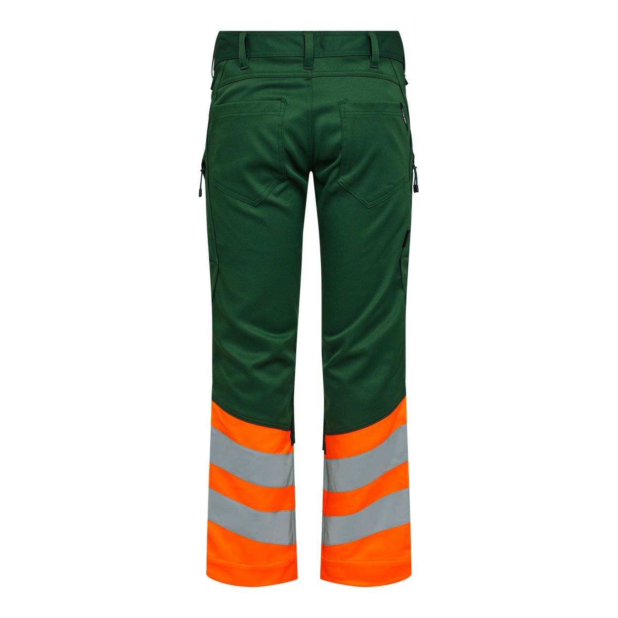 ENGEL Safety Arbeitshose mit 2-Wege-Stretch in Grün/Orange, Größe 26