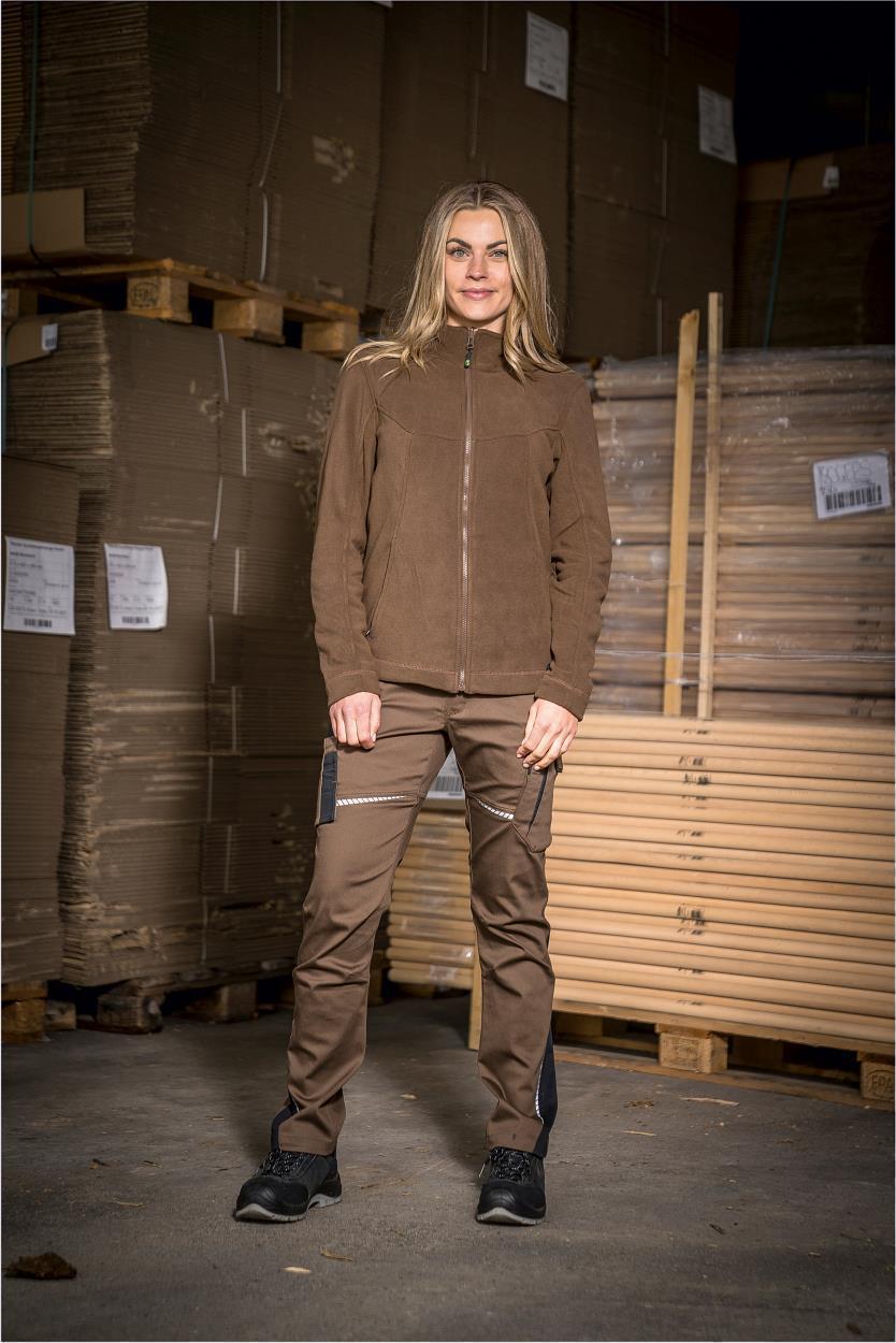 Polar-Fleecejacke Unisex CAFLJ, Gr. 2XL von Leibwächter