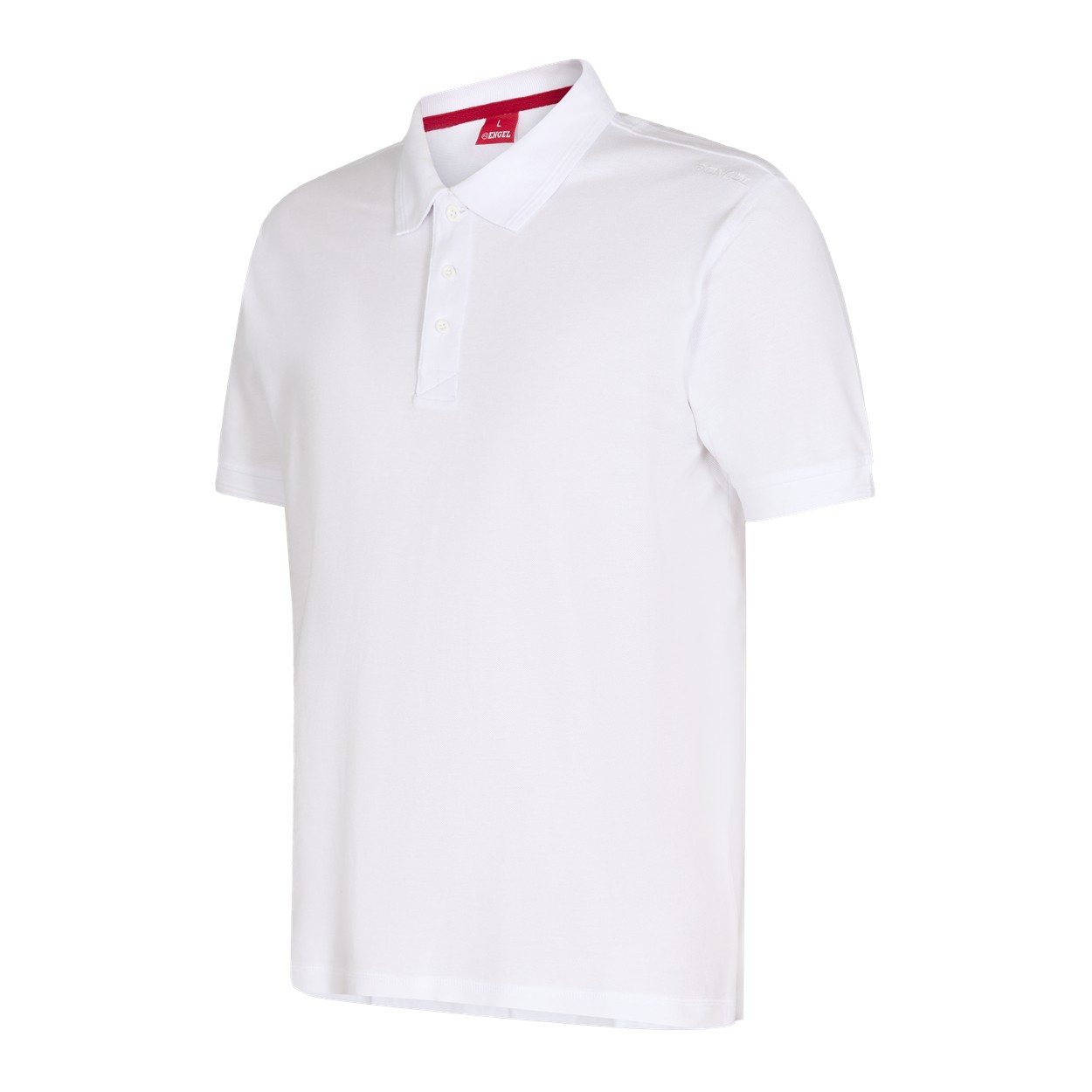 ENGEL Extend Poloshirt in Weiss, Größe XXS