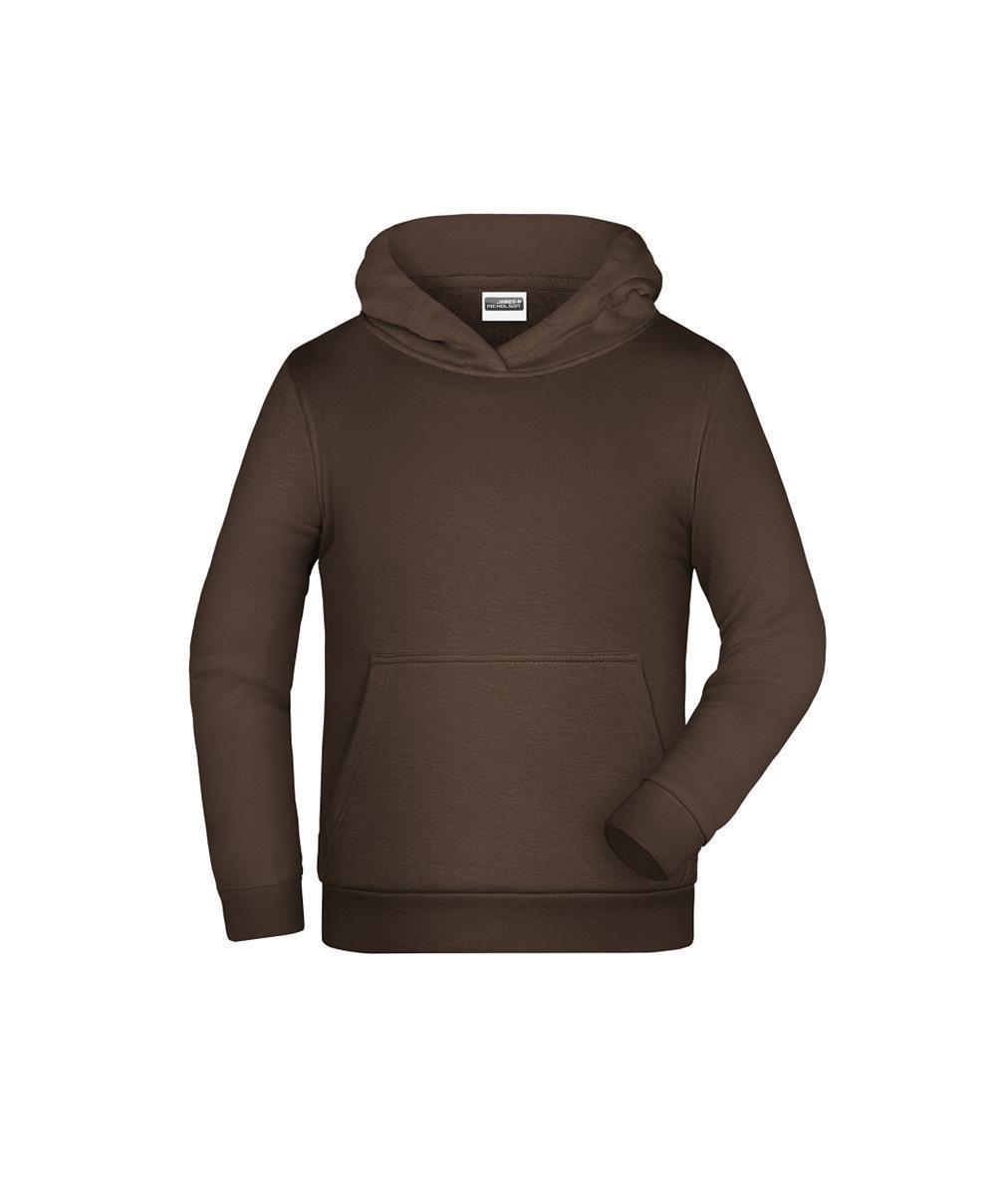 Children Promo Hoody "JN796K" in Brown, Größe 2XL - Daiber