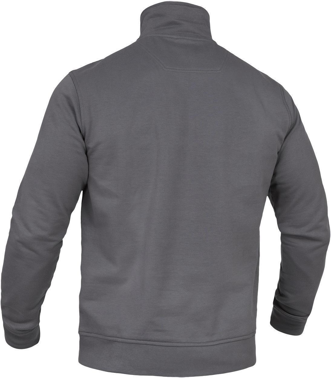Zip-Sweater Paul FLEXR07 Flex Line in Grau, Gr. 7XL von Leibwächter