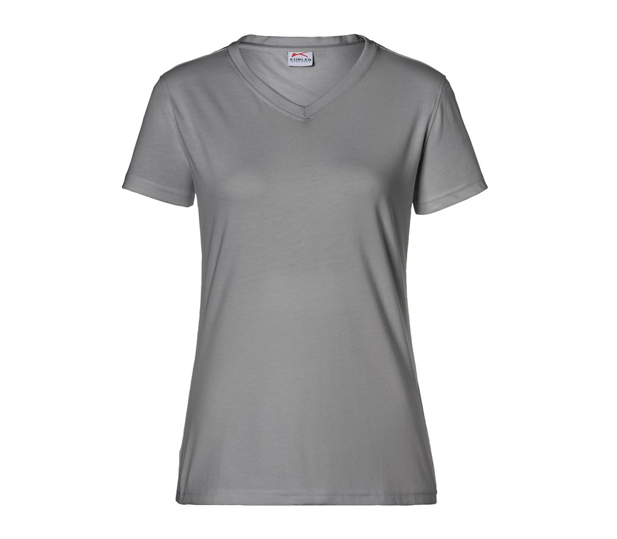 KÜBLER SHIRTS T-Shirt Damen in Mittelgrau, Größe 4XL