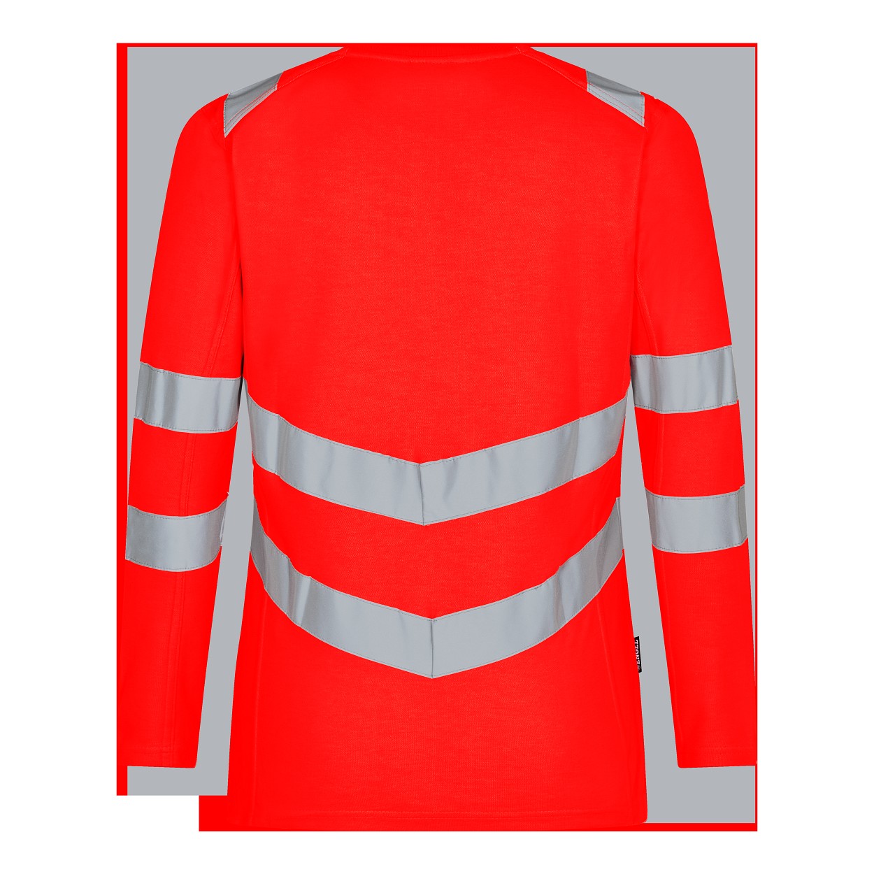 ENGEL Safety Damen langarm-Shirt in Rot, Größe XS