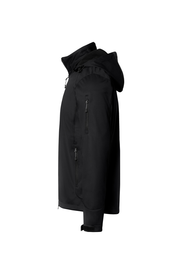 HAKRO Herren-Softshelljacke Ontario in Schwarz "SAMSUNG", Gr. 6XL