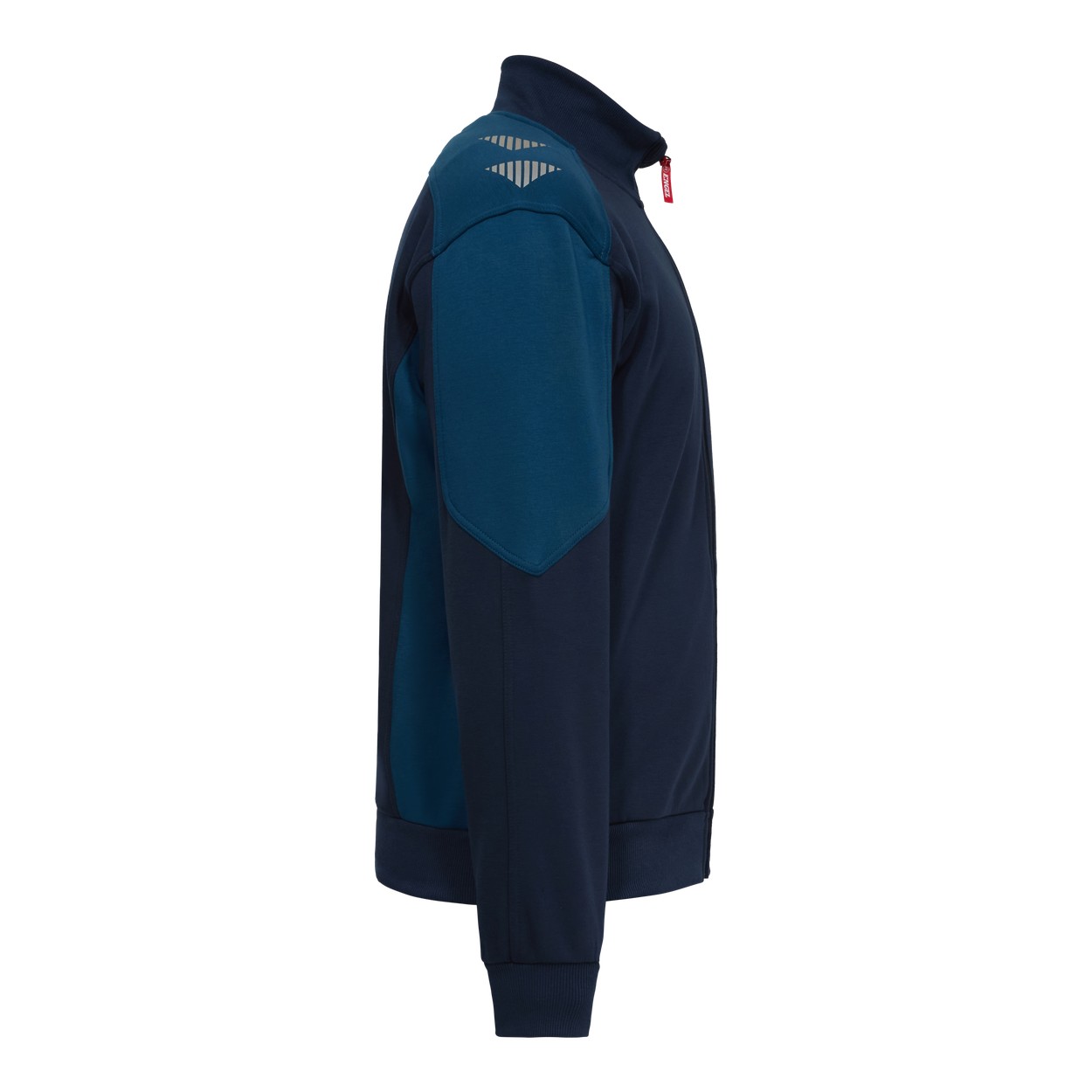 ENGEL Galaxy Sweatcardigan mit Kragen in Blue Ink/Dark Petrol, Größe XS