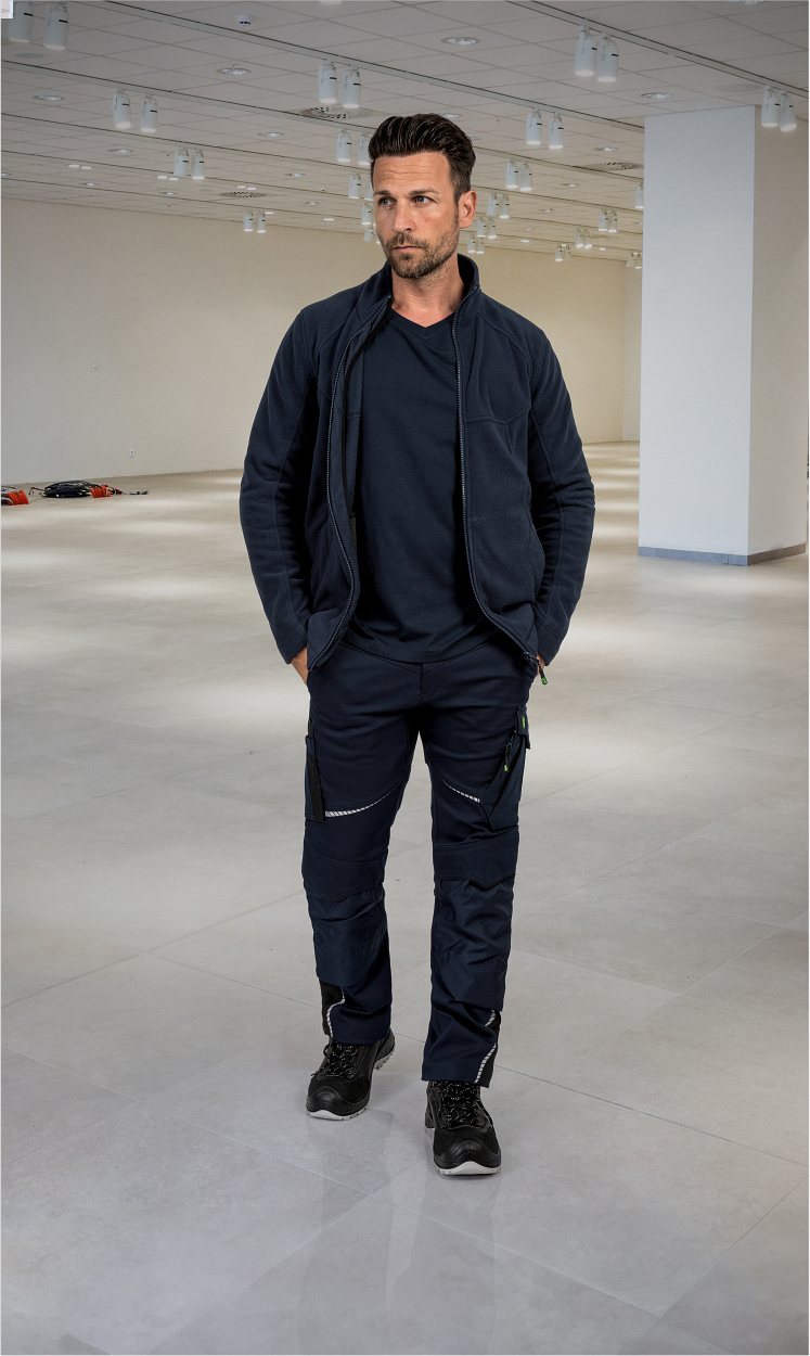 Polar-Fleecejacke Unisex CAFLJ, Gr. 2XL von Leibwächter